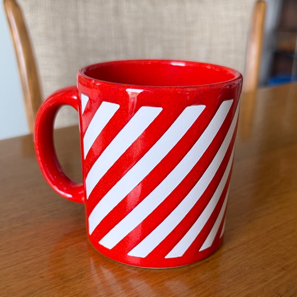 Waechtersbach candy cane mug
